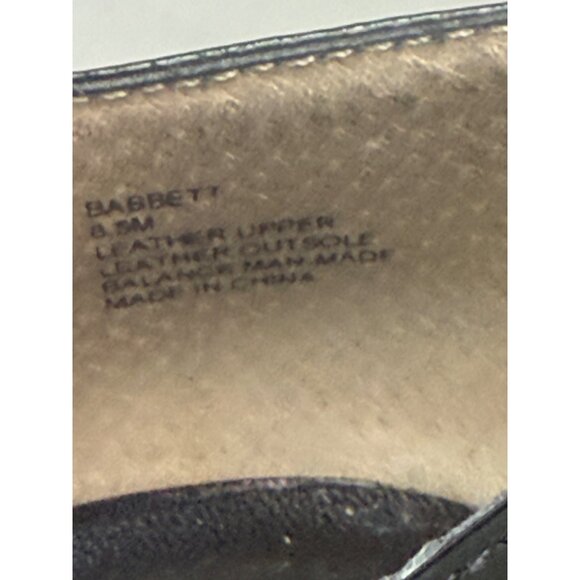 Steven By Steve Madden Black Patent Leather Lace-Up Pumps Babbett High Heel 8.5M - Picture 6 of 9